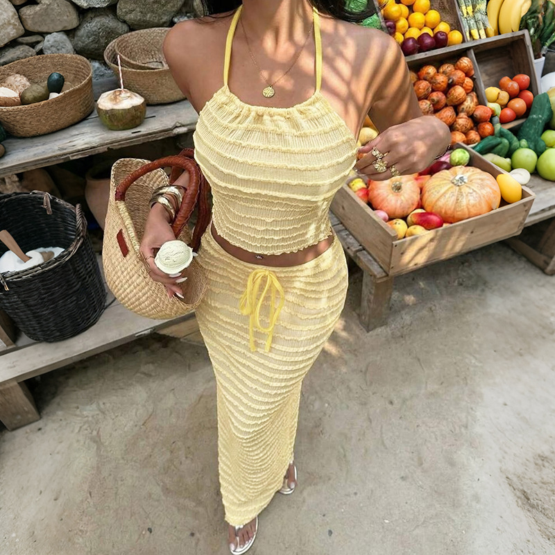 Shift Dress Sleeveless - Sexy Elegant Dress Two Piece Skirt