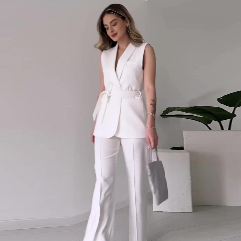Conjunto De 2 Piezas Para Muje - Women'S Formal Wear Suit reseña y precio
