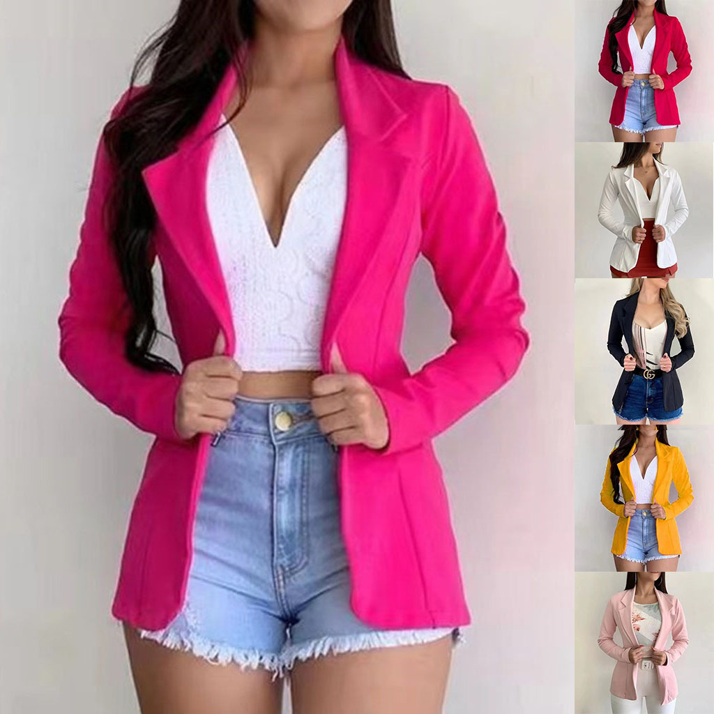 Women's Blazer 2024 Formal Bla - Women'S Office Formal Wear For Ladies reseña y precio