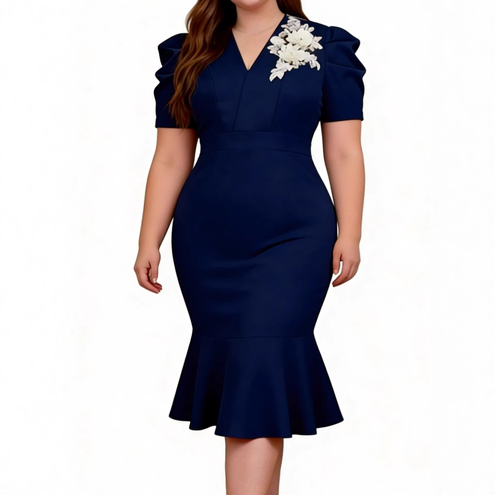 Women Dress Long Dresses Sexy  - Wrap Dress Work reseña y precio