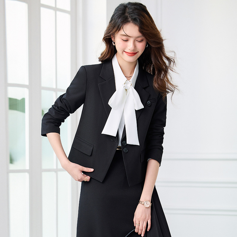 Gray women's suit set for spri - Women'S Formal Wear Petite reseña y precio