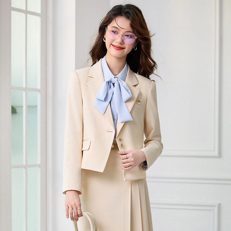 Gray women's suit set for spri - Women'S Formal Wear Petite reseña y precio