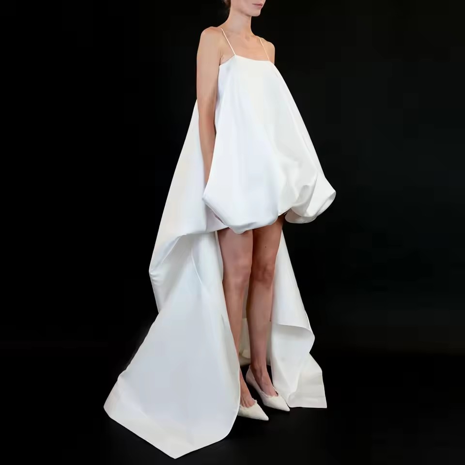 2026 Unique Designed White Hig - Unique Women'S Formal Wear reseña y precio