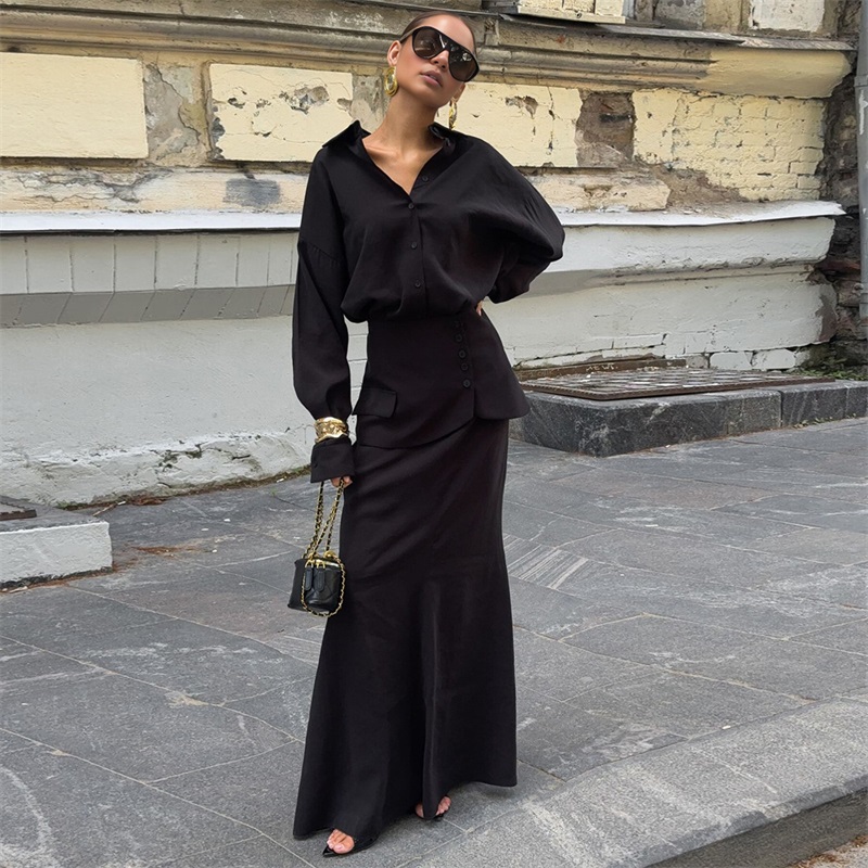 Autumn Pink Black Women Suit S - Formal Wear Gowns For Women reseña y precio