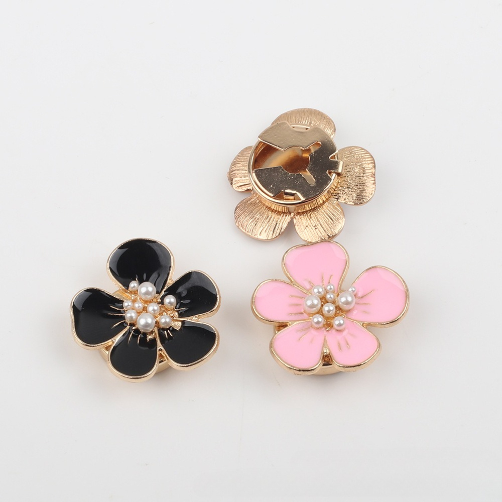 1pc Pearl Camellia Button Cove - Women'S Formal Wear Accessories reseña y precio