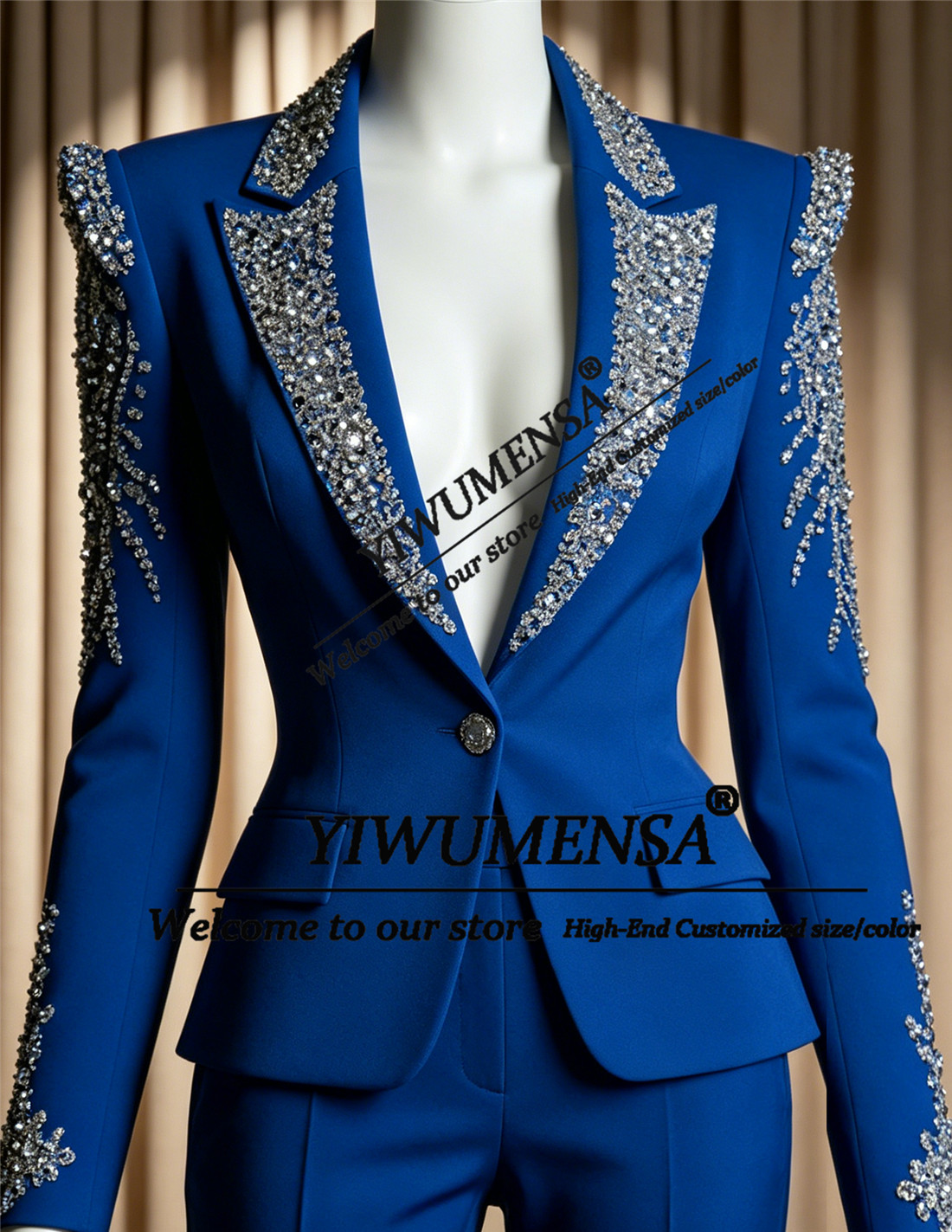 Luxury Women Suits 2 Pieces Se - Women'S Formal Wear Suit reseña y precio