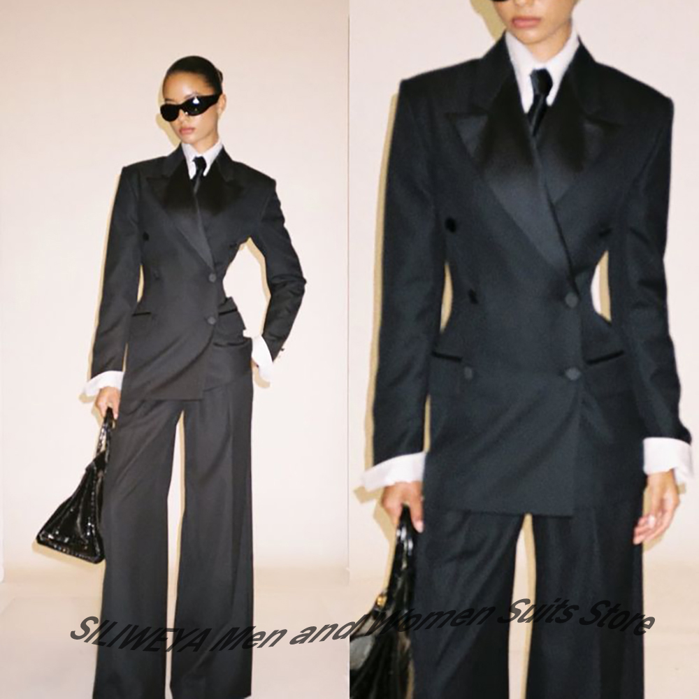 Professional Women's Black Dou - Women'S Office Formal Wear For Ladies reseña y precio