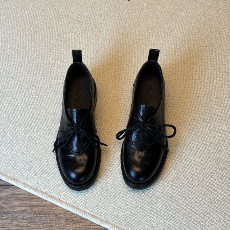 French Vintage Simple Lace-up  - Kitten Heel Women reseña y precio