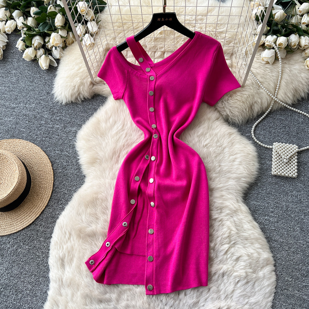 Dress Women Mid Length Dresses - Wrap Dress Work reseña y precio