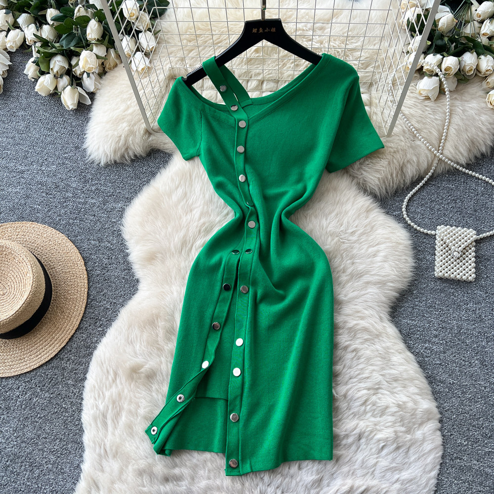 Dress Women Mid Length Dresses - Wrap Dress Work reseña y precio