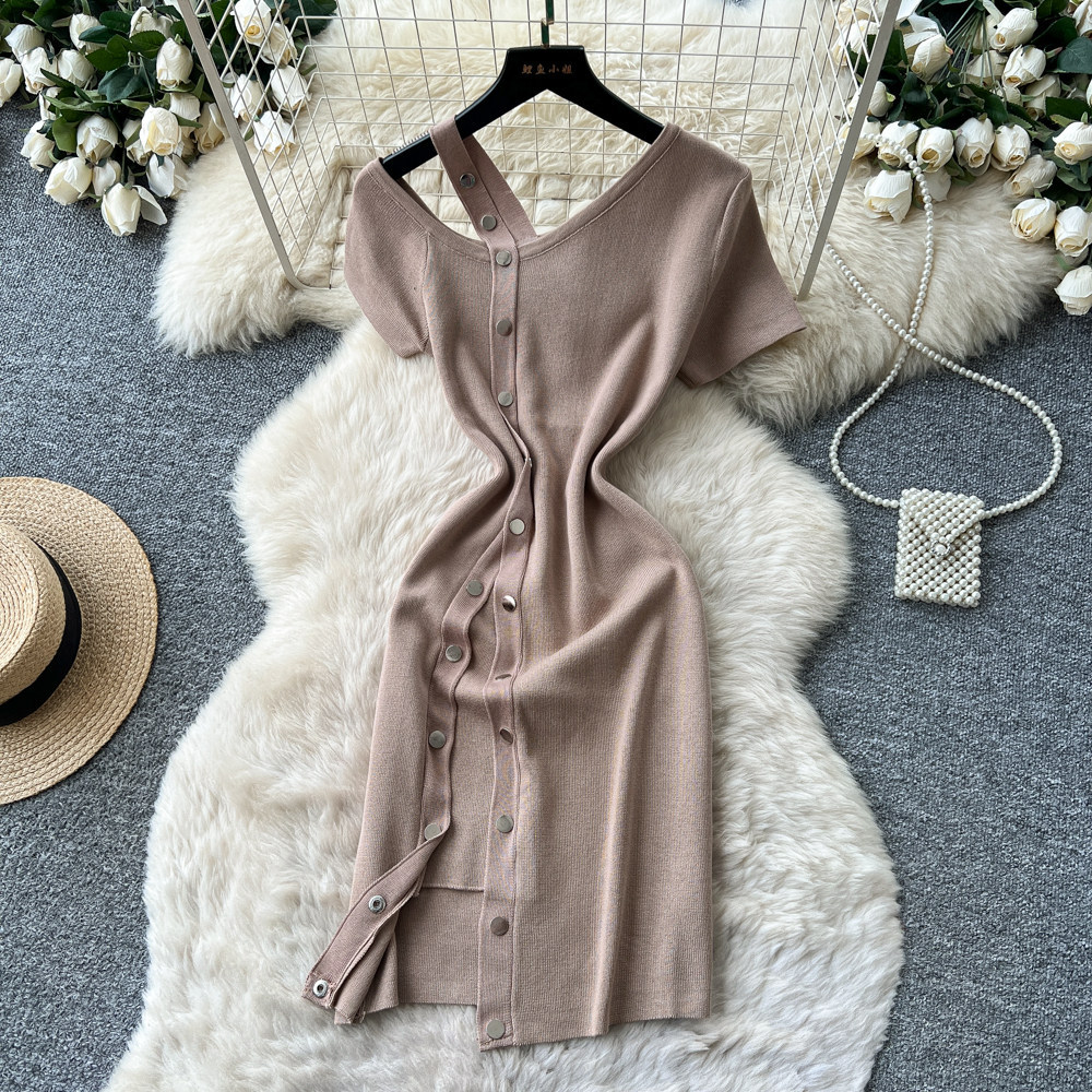 Dress Women Mid Length Dresses - Wrap Dress Work reseña y precio