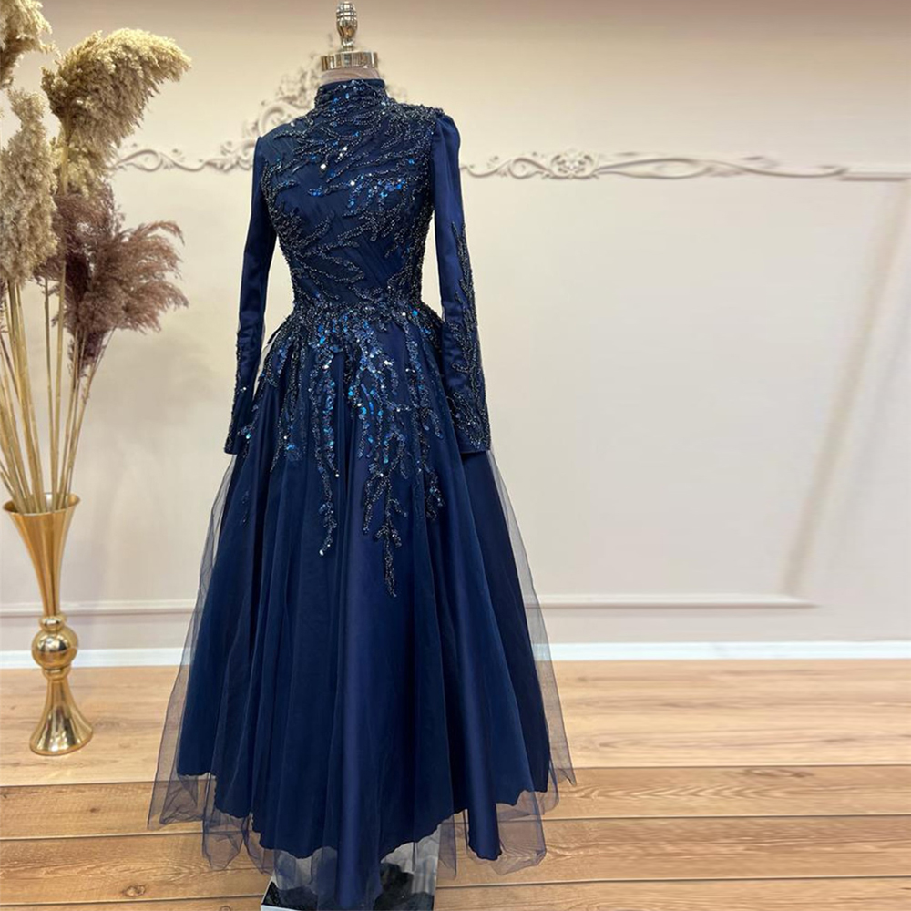 Beads Ankle Length A Line Prom - Formal Wear Gowns For Women reseña y precio