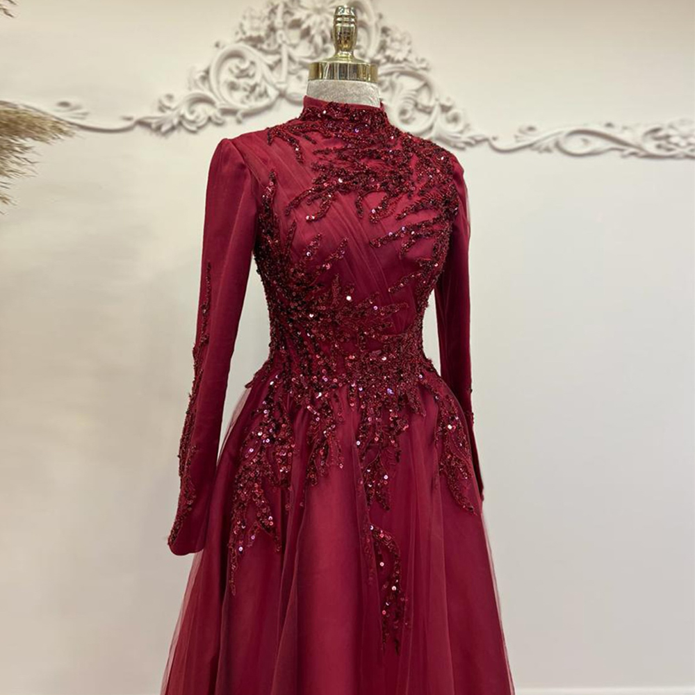 Beads Ankle Length A Line Prom - Formal Wear Gowns For Women reseña y precio