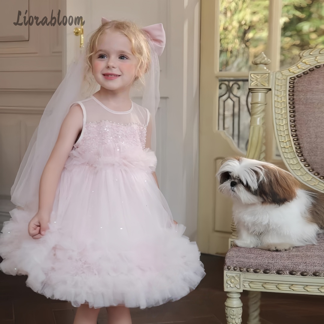 Girls' Tulle Gown Layered Skir - Formal Wear Gowns For Women reseña y precio