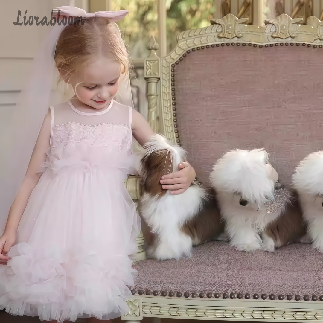 Girls' Tulle Gown Layered Skir - Formal Wear Gowns For Women reseña y precio