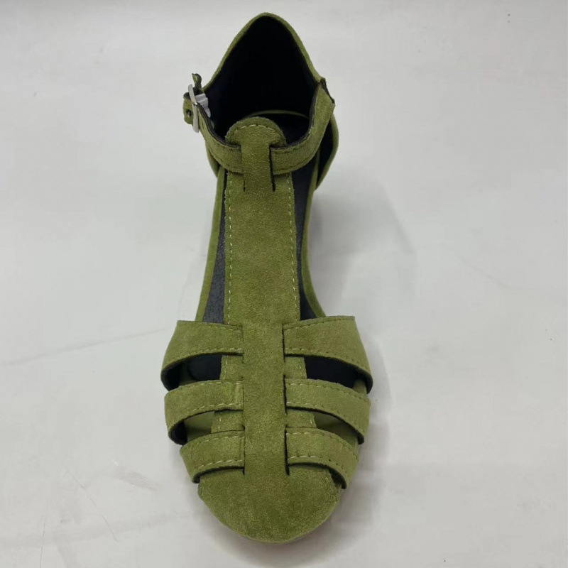 Women's Green Suede Kitten Hee - Kitten Heel Women reseña y precio