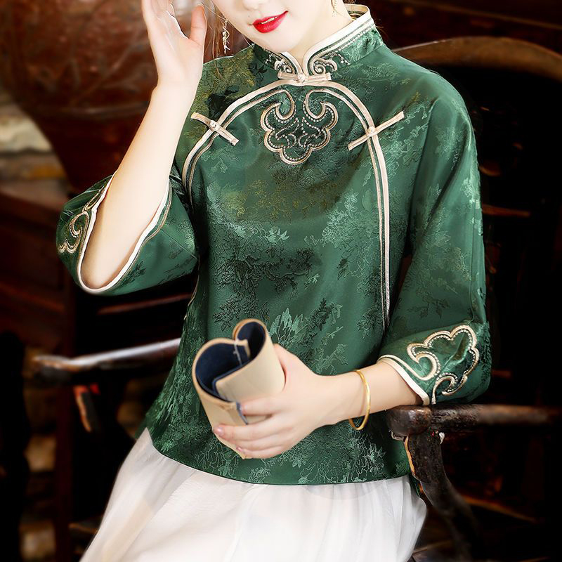 Chinese Ethnic Style Embroider - Women'S Formal Wear Suit reseña y precio