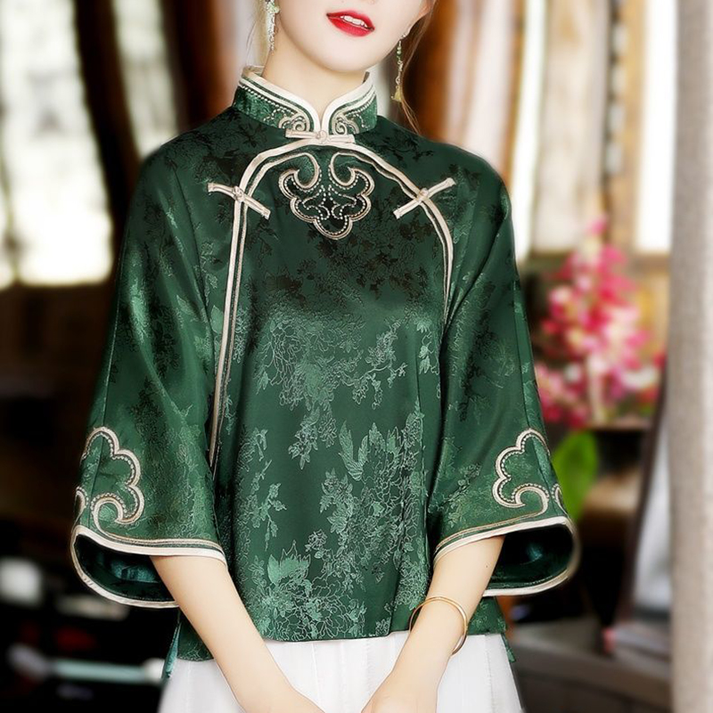 Chinese Ethnic Style Embroider - Women'S Formal Wear Suit reseña y precio