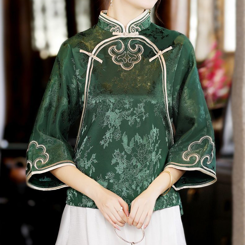 Chinese Ethnic Style Embroider - Women'S Formal Wear Suit reseña y precio