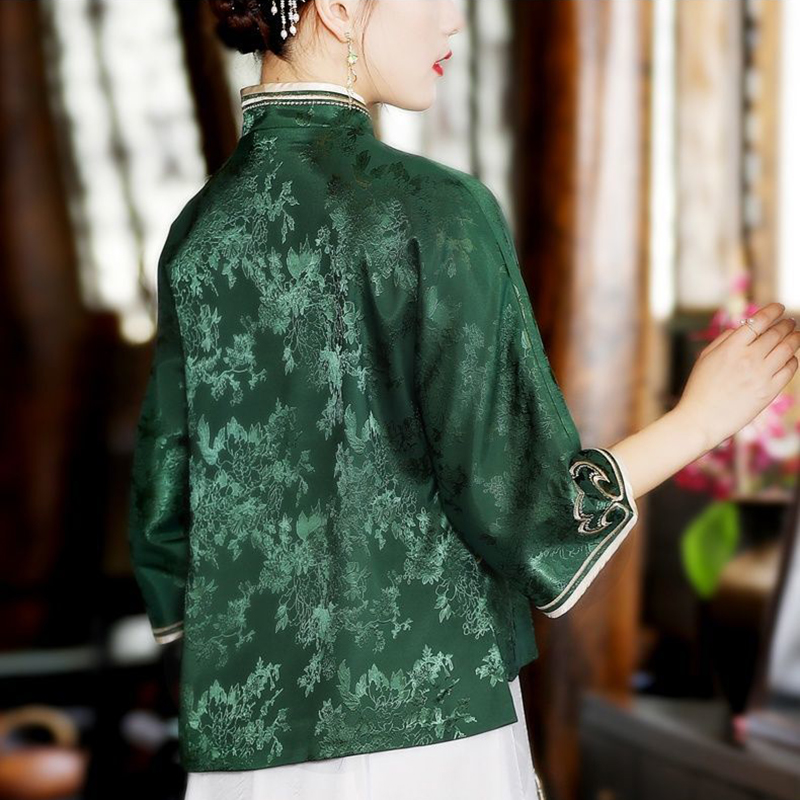 Chinese Ethnic Style Embroider - Women'S Formal Wear Suit reseña y precio