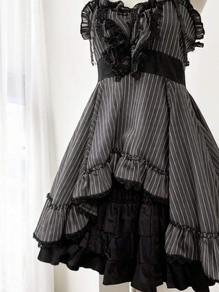 Kawaii Japanese Lolita Two Pie - Shift Dress Sleeveless reseña y precio