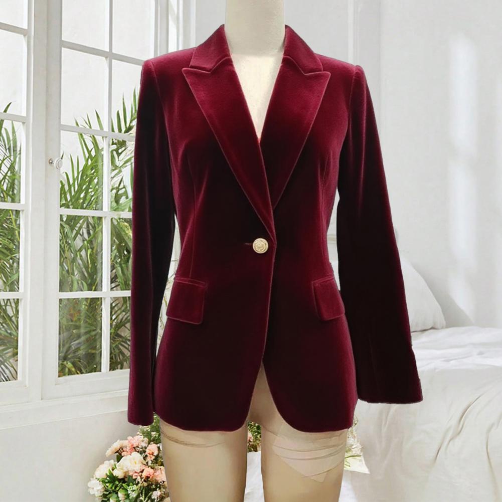 Velvet Large Size Women Prom P - Women'S Office Formal Wear For Ladies reseña y precio