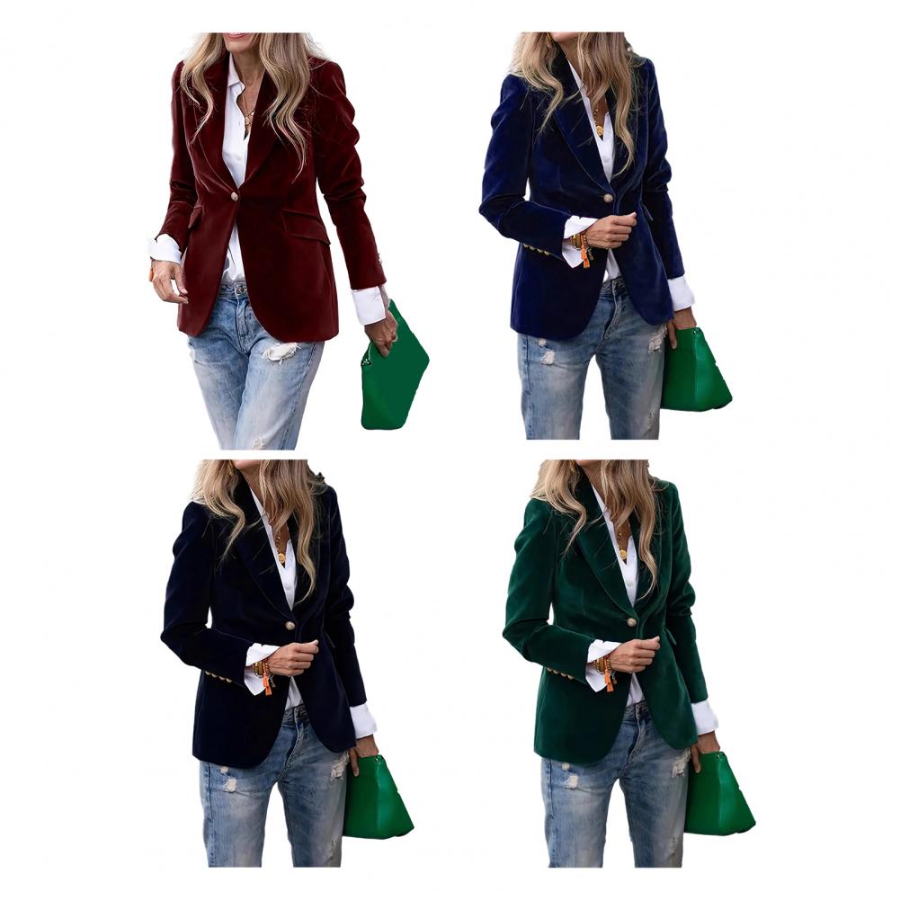 Velvet Large Size Women Prom P - Women'S Office Formal Wear For Ladies reseña y precio
