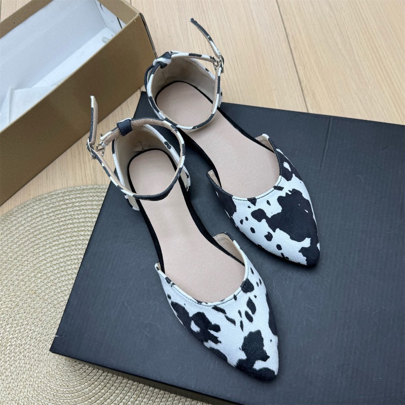 2026 Women's Cow Print Pointed - Wrap Dress Work reseña y precio
