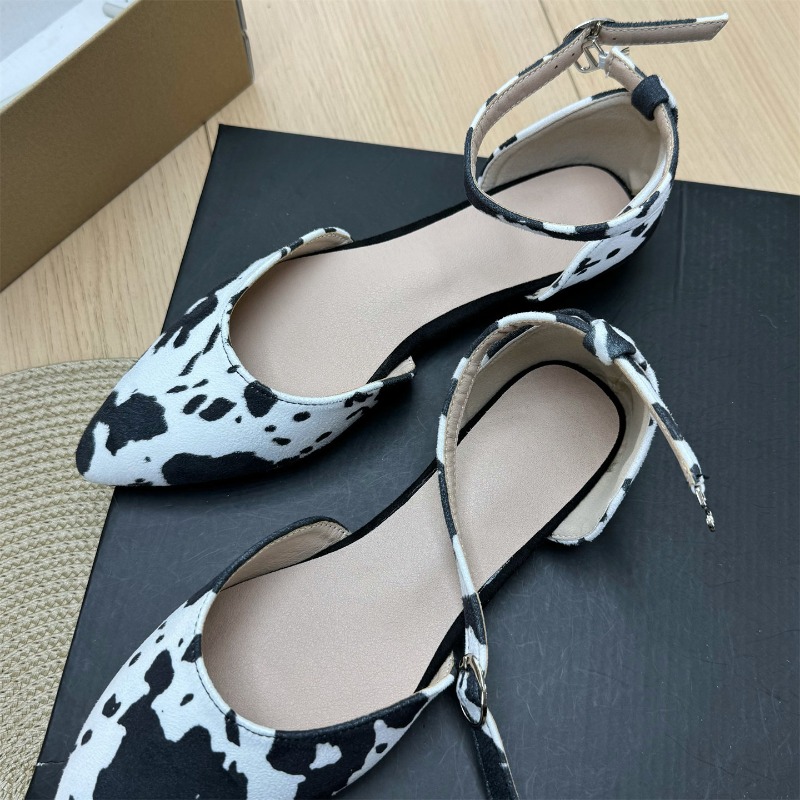 2026 Women's Cow Print Pointed - Wrap Dress Work reseña y precio