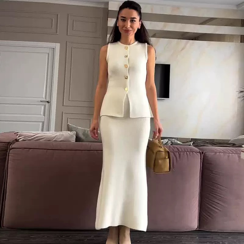 Round-neck Single-breasted Sle - Women'S Office Formal Wear For Ladies reseña y precio