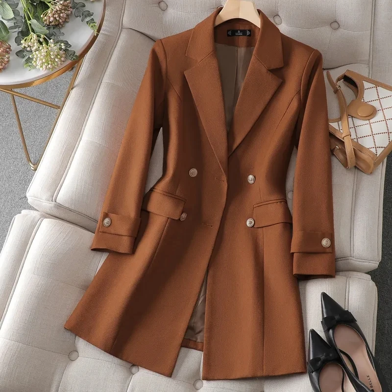 Autumn Winter Jacket Women Lon - Women'S Office Formal Wear For Ladies reseña y precio
