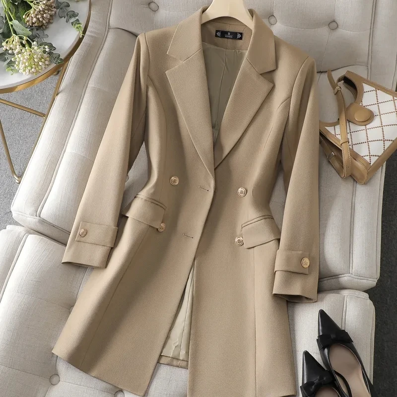 Autumn Winter Jacket Women Lon - Women'S Office Formal Wear For Ladies reseña y precio