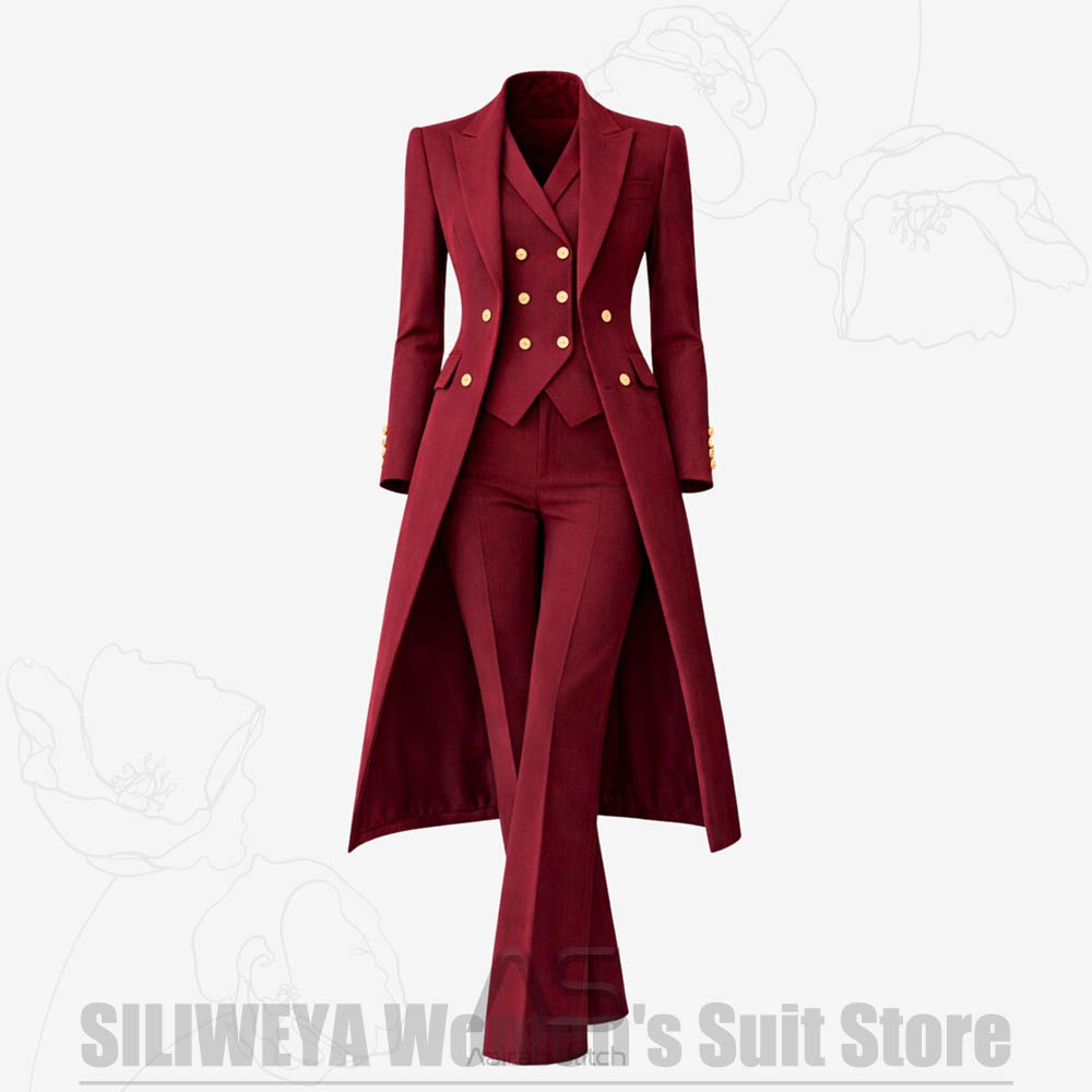 Women's Suit 3 Piece Double Br - Women'S Office Formal Wear For Ladies reseña y precio