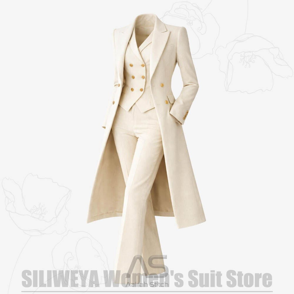Women's Suit 3 Piece Double Br - Women'S Office Formal Wear For Ladies reseña y precio