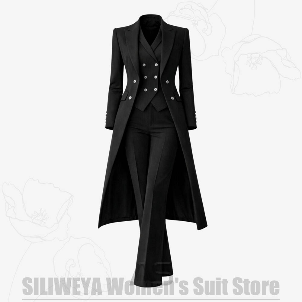 Women's Suit 3 Piece Double Br - Women'S Office Formal Wear For Ladies reseña y precio