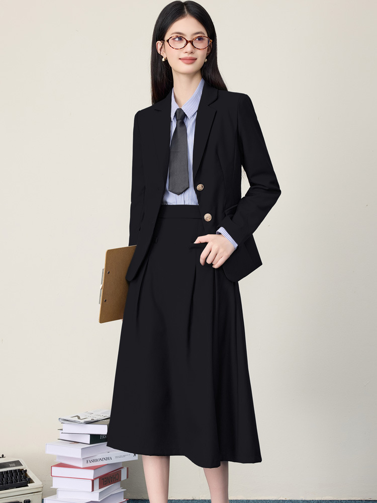 Black suit skirt set for women - Women'S Formal Wear Petite reseña y precio