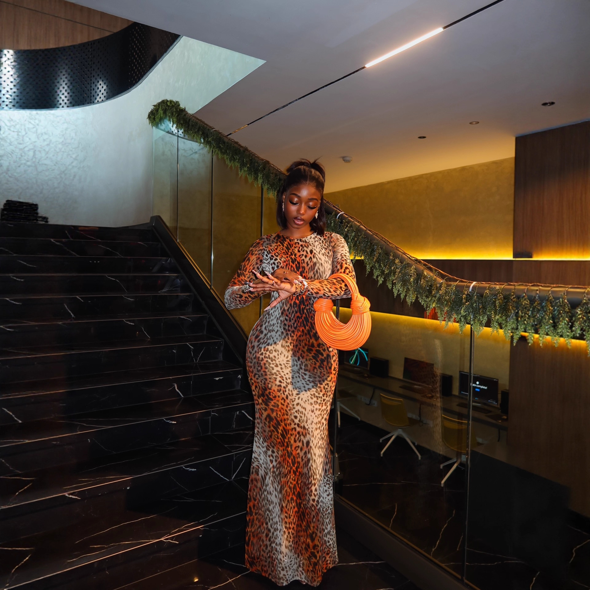 Long Dress Women Dresses Leopa - Wrap Dress Work reseña y precio