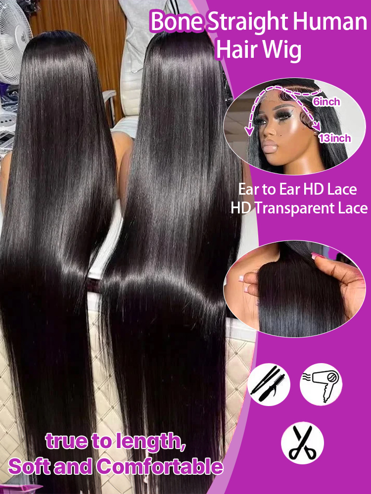 30 42 Inches 13x6 HD Lace Fron - Formal Wear Hairstyles For Women reseña y precio