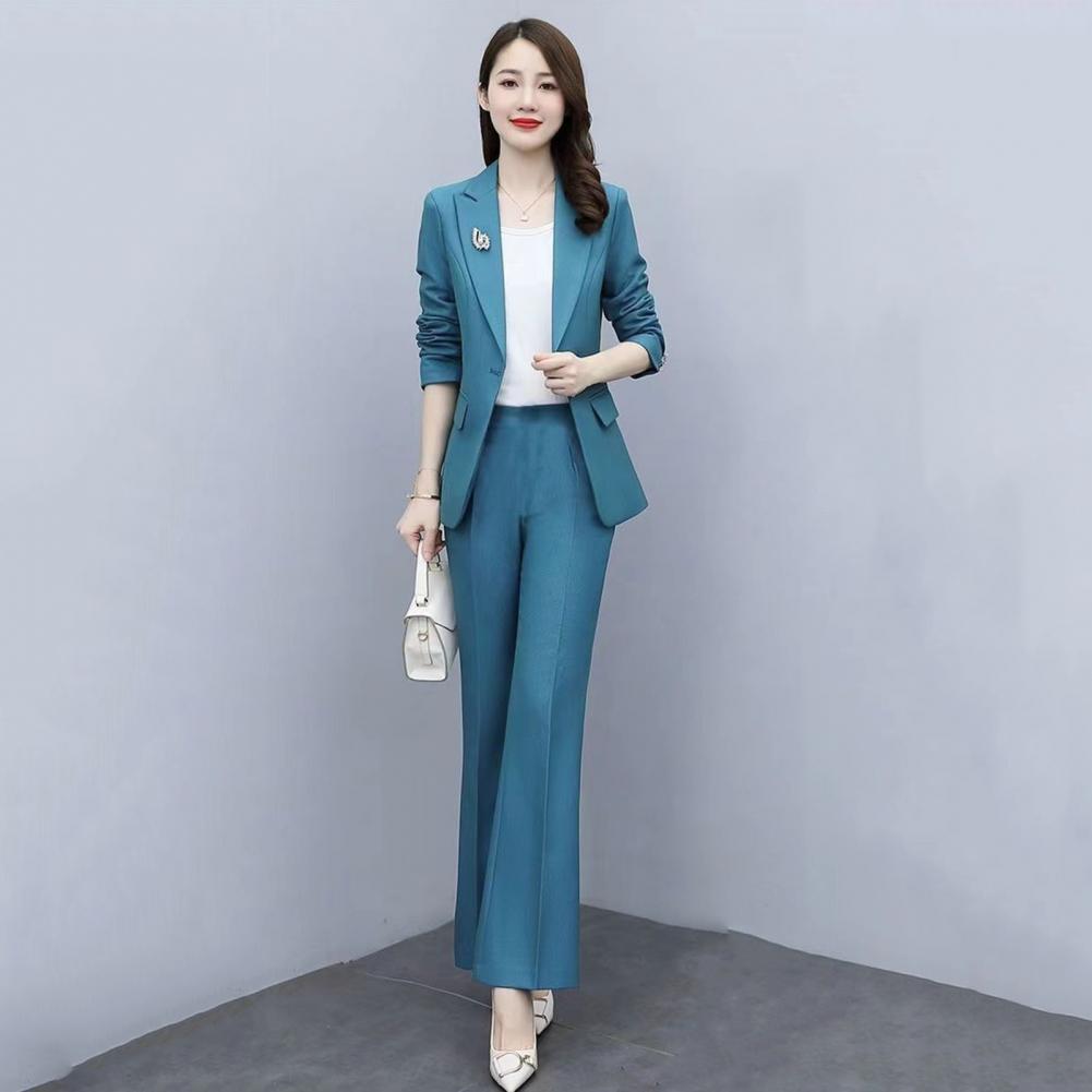 2 Pcs/Set Lady Formal Coat Pan - Women'S Formal Wear Suit reseña y precio