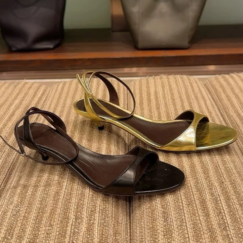 Fashion Sexy Women Genuine Lea - Kitten Heel Women reseña y precio