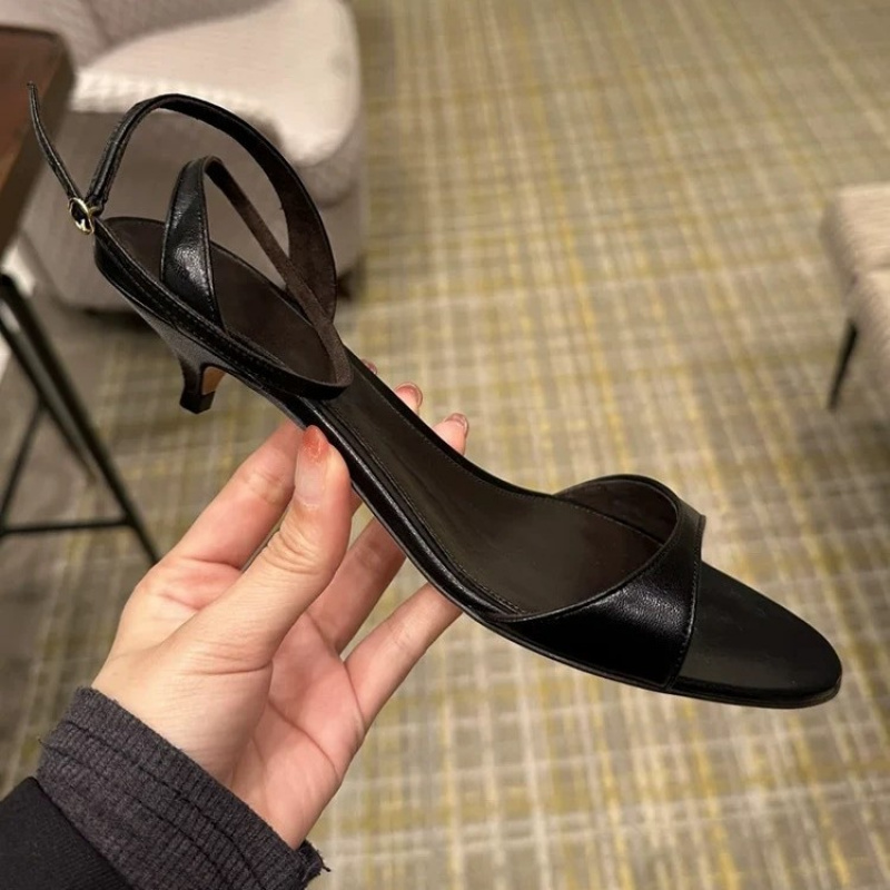 Fashion Sexy Women Genuine Lea - Kitten Heel Women reseña y precio