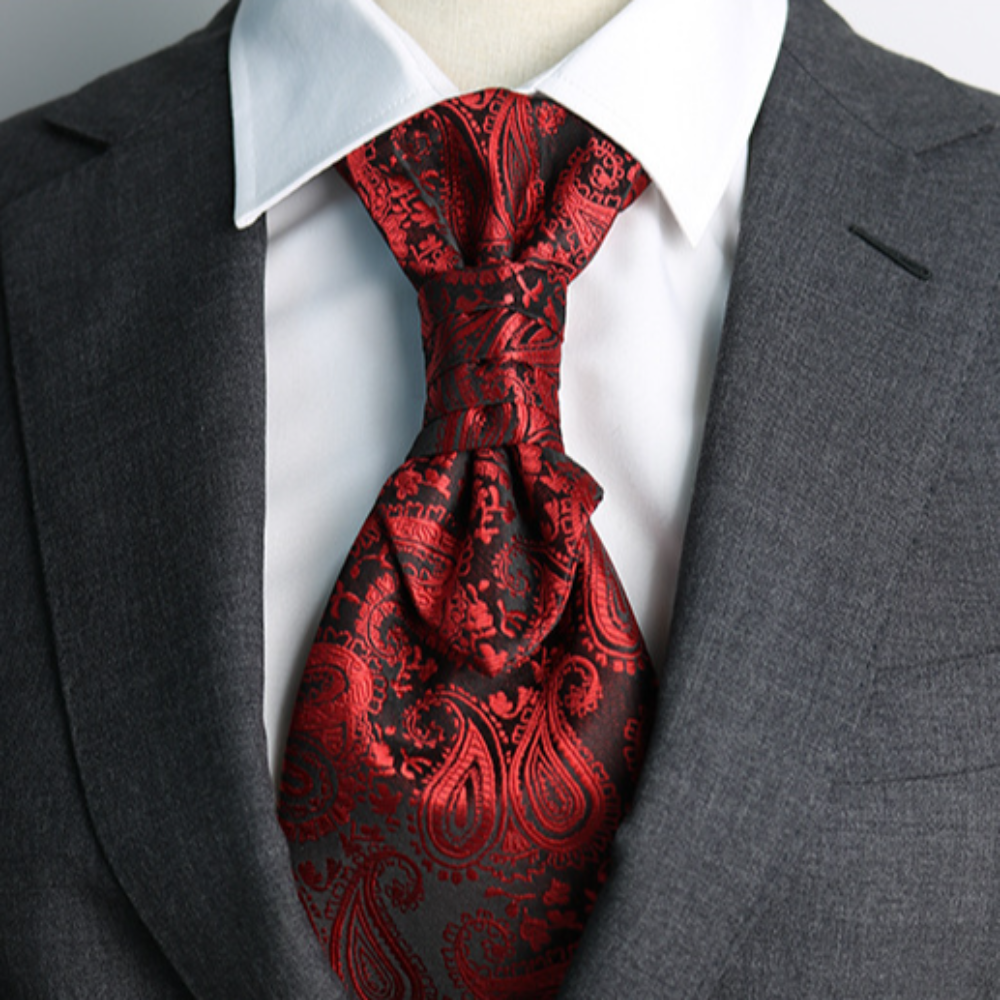 Luxury Jacquard Floral Neck Ti - Women'S Formal Wear Accessories reseña y precio