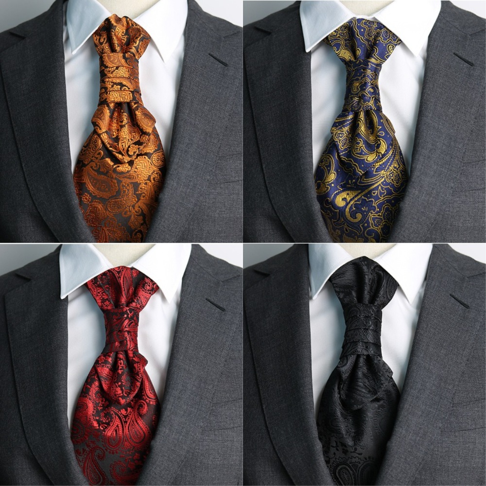 Luxury Jacquard Floral Neck Ti - Women'S Formal Wear Accessories reseña y precio